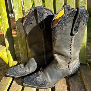 Not your average black cowboy boot! Old Gringo, men’s size 9 1/2… beautiful